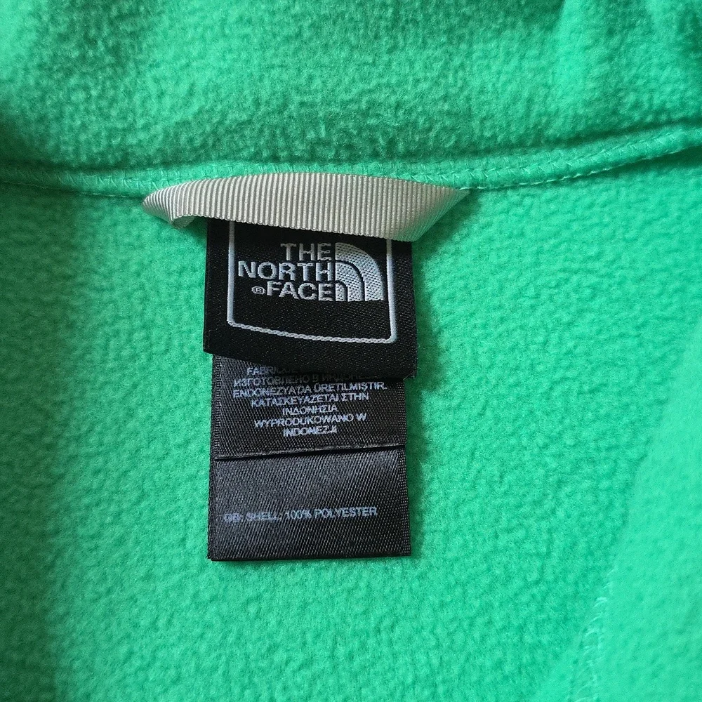 The North Face Girl's‎ Size Large Vibrant Green Full Zip Jacket